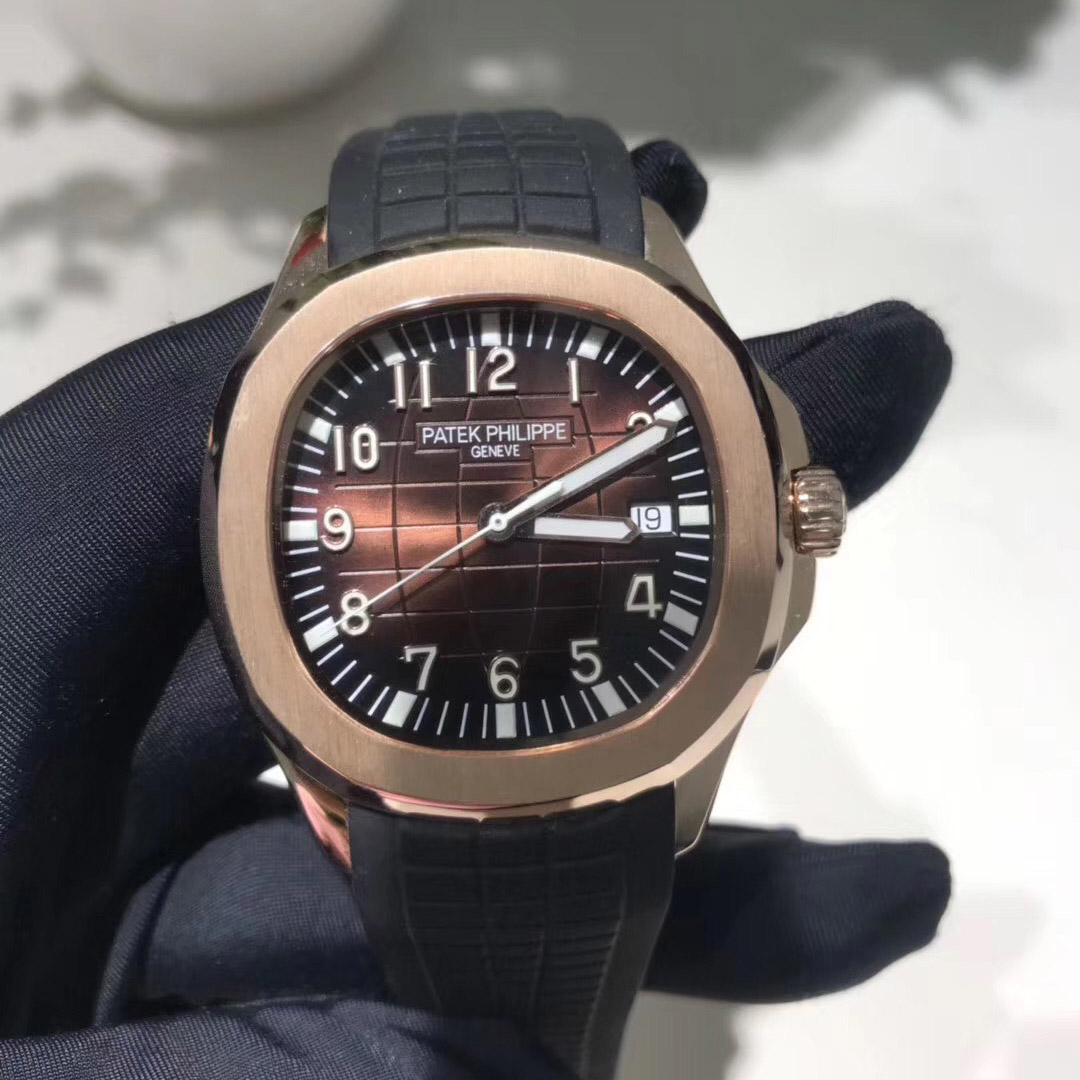 Patek Philippe Aquanaut 18K Rose Gold Watch 5167R