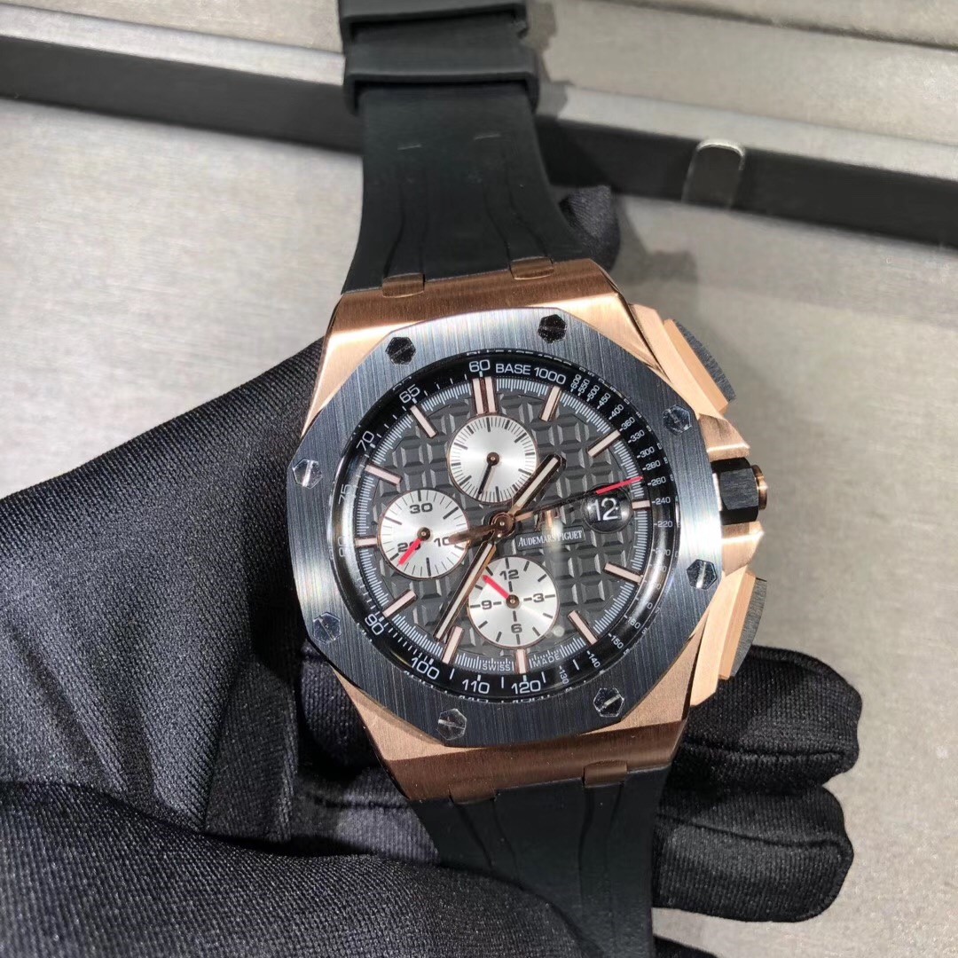  Audemars Piguet Royal Oak Offshore 18k Gold Watch Custom Made