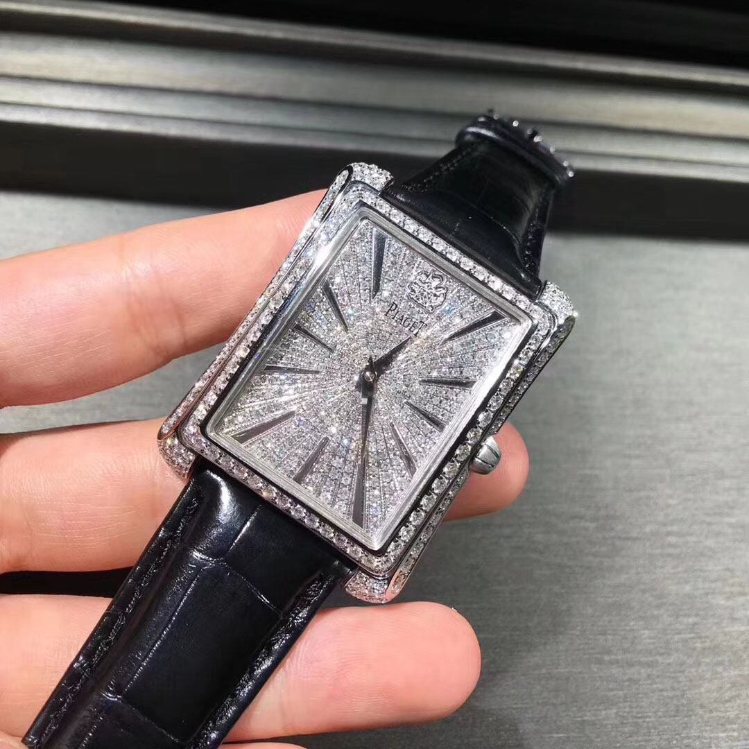 Piaget Black-tie Series 18k Gold Diamond Watch High End Custom Made